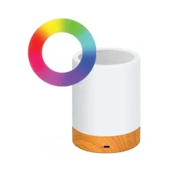 Lampka Techly bezprzewodowa RGB dotykowa