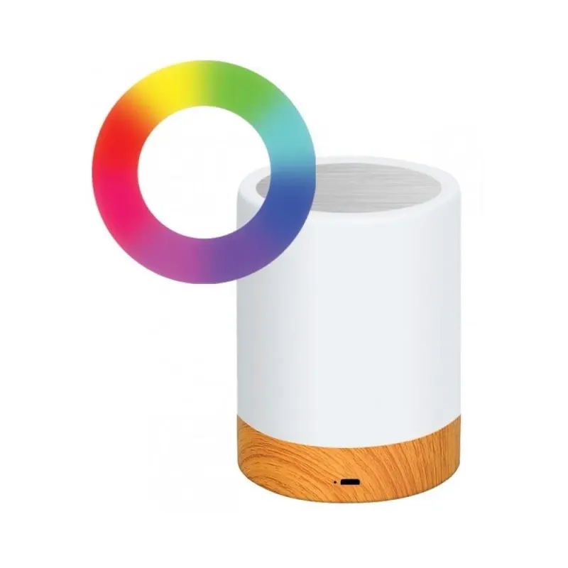 Lampka Techly bezprzewodowa RGB dotykowa