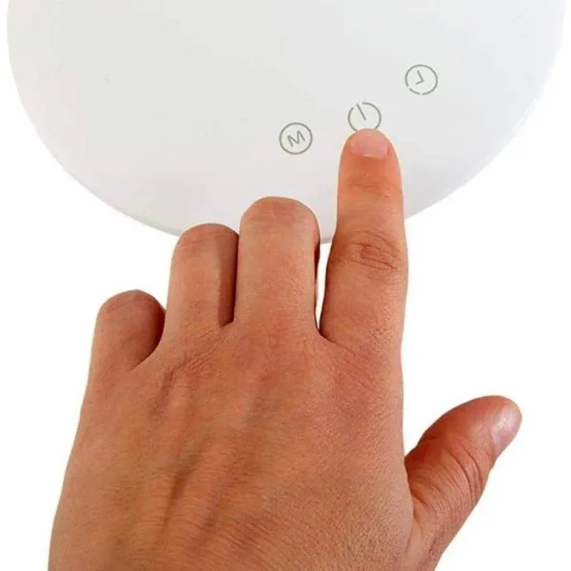 Lampka LED Techly 5.5W biurkowa dotykowa z ładowarką Qi 15W