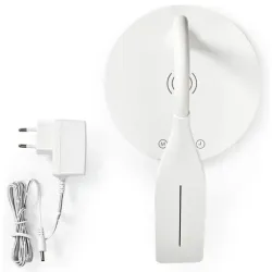 Lampka LED Techly 5.5W biurkowa dotykowa z ładowarką Qi 15W