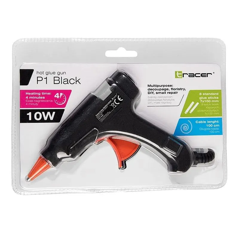 Pistolet do kleju Tracer P1 black
