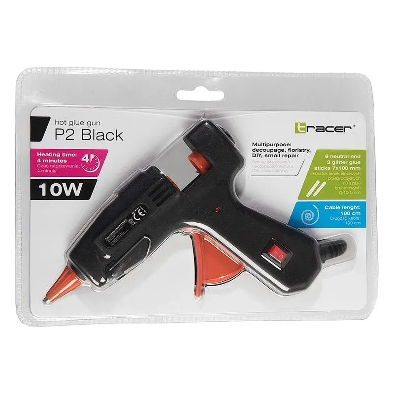Pistolet do kleju Tracer P2 black