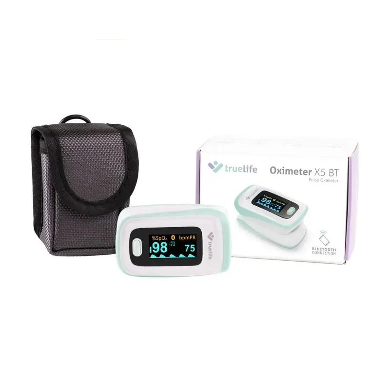 Pulsoksymetr napalcowy TrueLife Oximeter X5 BT iOS, Android
