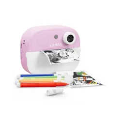 Aparat fotograficzny dla dzieci LAMAX Instakid2 Play Pink 2,0" IPS FullHD