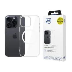 Etui na telefon z MagSafe do Apple iPhone 16 Pro Max - 3mk Clear MagCase