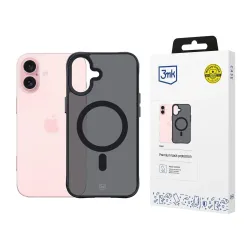 Etui na telefon do Apple iPhone 16 -3mk Smoke MagCase