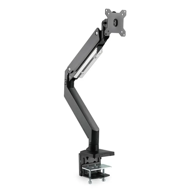 Ramię biurkowe pojedyńcze z zaciskiem DIGITUS 1xLCD z sprężyną gazową max.