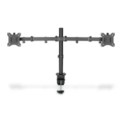 Uchwyt biurkowy podwójny (zacisk) DIGITUS 2xLCD max. 32"max. 2x 8kg