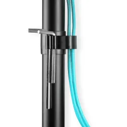 Uchwyt biurkowy kolumnowy pojedynczy (zacisk) DIGITUS 1xLCD max. 32"max.