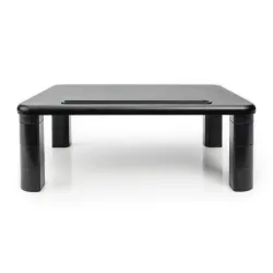 Podstawka pod monitor DIGITUS regulowana z drewnianym blatem do 10kg czarna