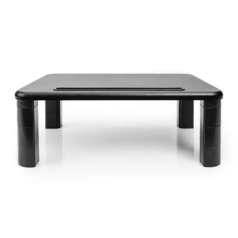 Podstawka pod monitor DIGITUS regulowana z drewnianym blatem do 10kg czarna