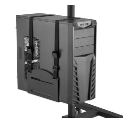 Stojak - mobilna stacja robocza DIGITUS 1xLCD max.32" max.8kg + klawiatura