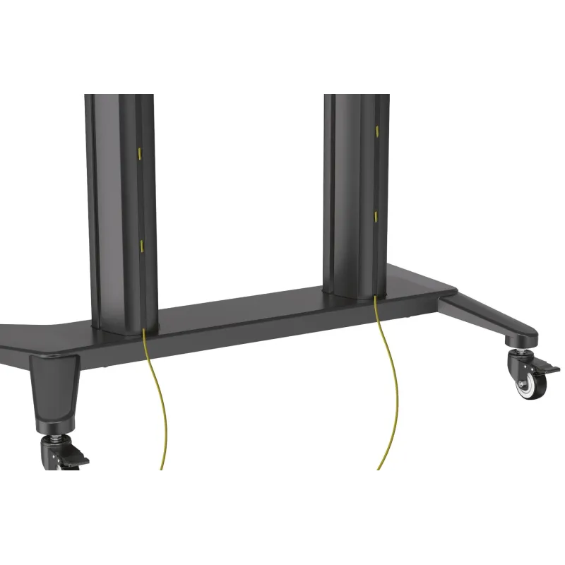 Stojak mobilny pojedynczy DIGITUS z półką i uchwytem na kamerę 1xLCD max.