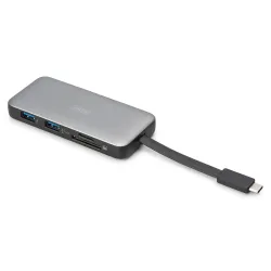 Stacja dokująca podróżna DIGITUS USB Typ C 7-portów HDMI 4K/60Hz PD 3.0