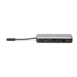 Stacja dokująca podróżna DIGITUS USB Typ C 7-portów HDMI 4K/60Hz PD 3.0