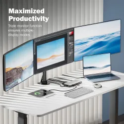 Stacja dokująca DIGITUS USB Typ C 11-portów 2x HDMI 1x DisplayPort 4K/60Hz