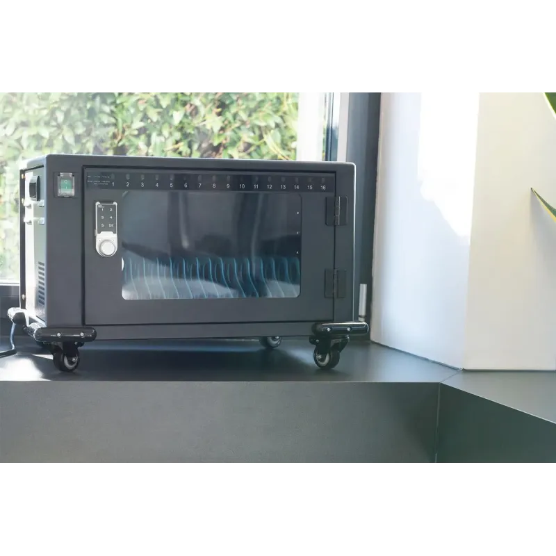 Szafa mobilna DIGITUS na kółkach do ładowania notebooków/tabletów do 14"