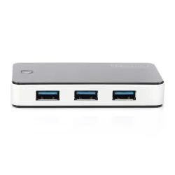 Hub USB DIGITUS DA-70231 4xUSB 3.0 aktywny czarny