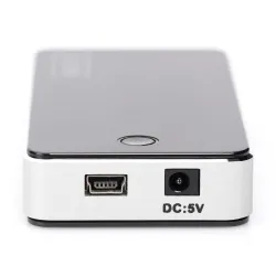 Hub USB DIGITUS DA-70222 7xUSB 2.0, aktywny, czarny
