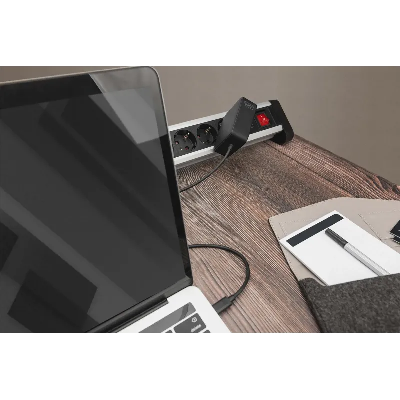 Ładowarka sieciowa DIGITUS zasilacz 1x USB-C PD 3.0 max. 100W GaN