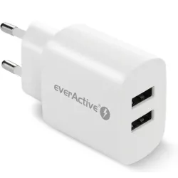 Ładowarka sieciowa everActive SC-220 2x USB 2,4A 12W
