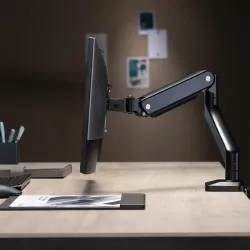 Uchwyt biurkowy do monitora Ergo Office ER-445 uniwersalny, sprężyna gazowa