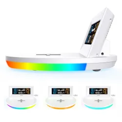 Stacja pogody GreenBlue GB213 bezprzewodowa z ładowarką