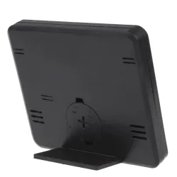 Termometr higrometr z funkcją zegara GreenBlue GB384B czarny