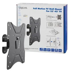 Uchwyt ścienny LogiLink do telewizora LCD/LED nachylenie +/-7.5° VESA
