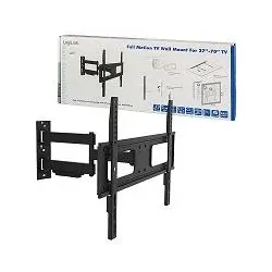 Uchwyt ścienny LogiLink do telewizora LCD/LED nachylenie -20°/+10°, obrót