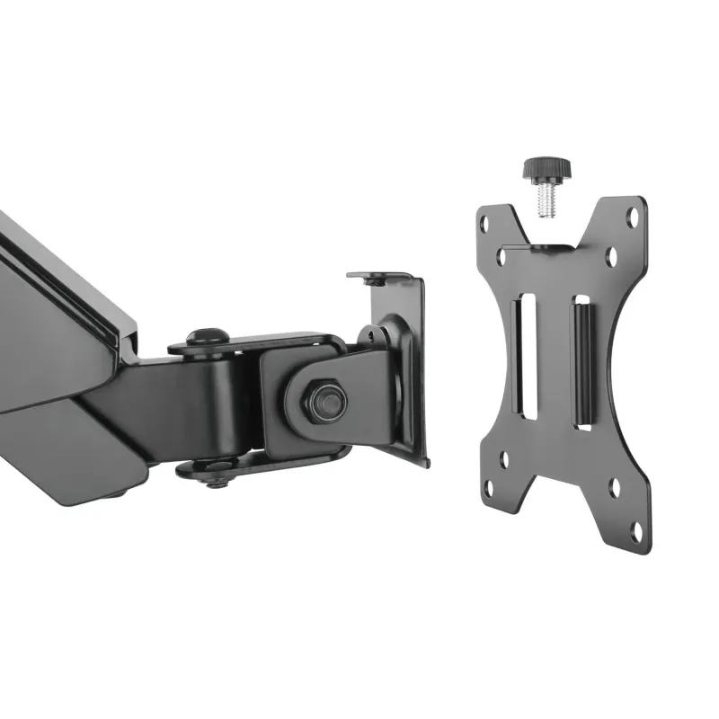 Uchwyt do monitora Maclean MC-775 17-32" 8kg czarny ze sprężyną gazową