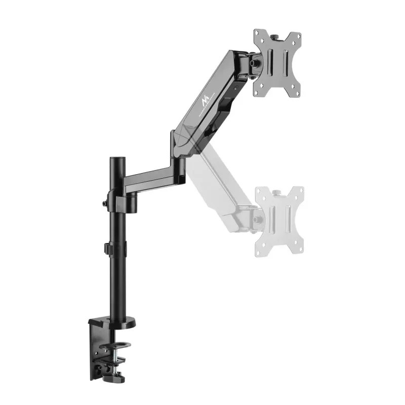 Uchwyt do monitora Maclean MC-775 17-32" 8kg czarny ze sprężyną gazową