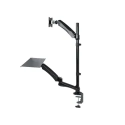 Uchwyt do monitora oraz klawiatury Maclean MC-681 13-27" 9kg czarny max