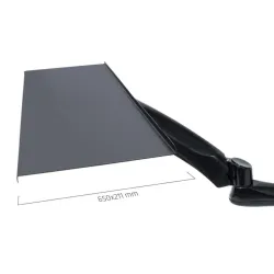 Uchwyt do monitora oraz klawiatury Maclean MC-681 13-27" 9kg czarny max