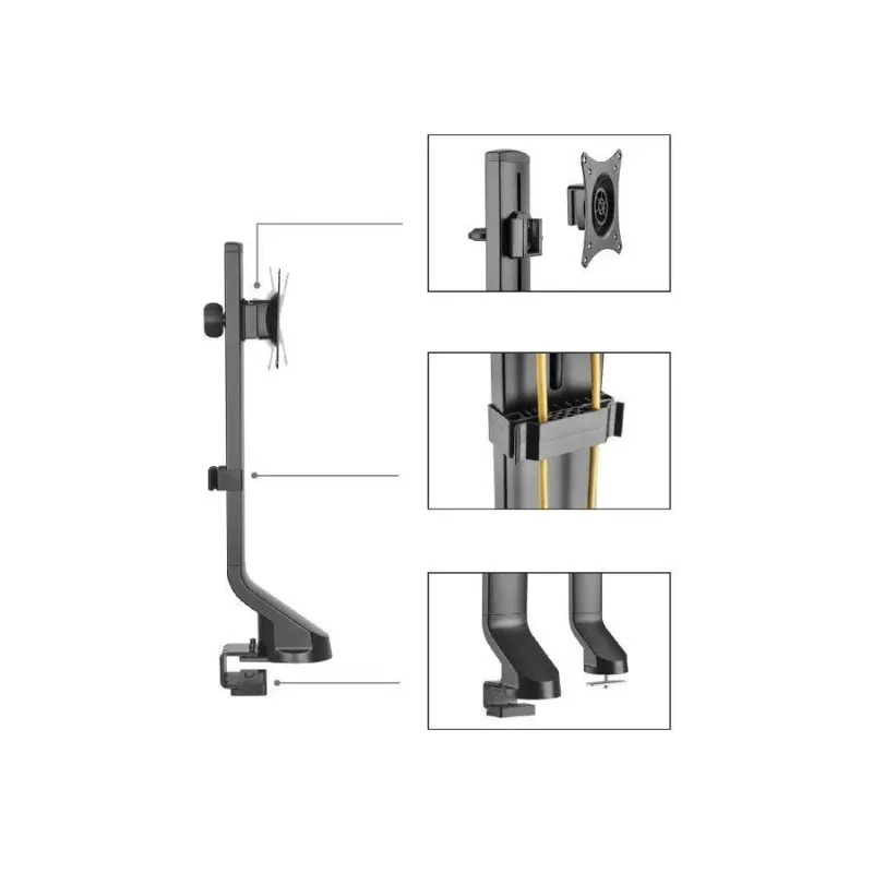 Uchwyt biurkowy do monitora Maclean MC-853 17"-32" 8kg