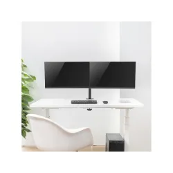 Uchwyt biurkowy na 2 monitory Maclean MC-884 17-32" 2x 8kg (max 16kg) VESA