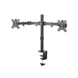 Uchwyt biurkowy na 2 monitory Maclean MC-884 17-32" 2x 8kg (max 16kg) VESA