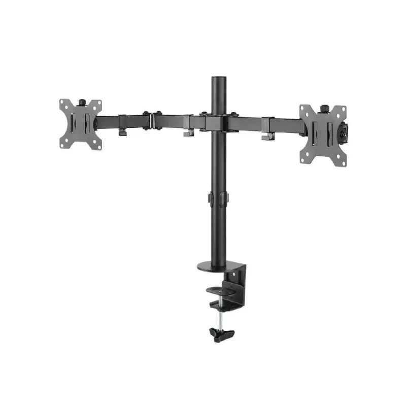 Uchwyt biurkowy na 2 monitory Maclean MC-884 17-32" 2x 8kg (max 16kg) VESA