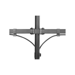 Uchwyt biurkowy na 2 monitory Maclean MC-884 17-32" 2x 8kg (max 16kg) VESA