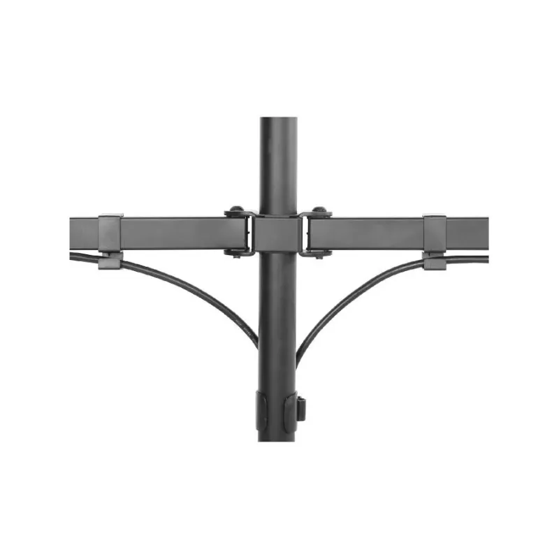 Uchwyt biurkowy na 2 monitory Maclean MC-884 17-32" 2x 8kg (max 16kg) VESA