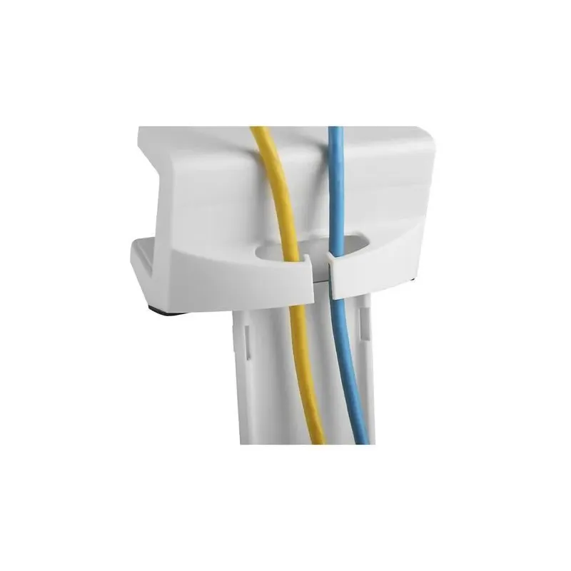 Uchwyt biurkowy do listwy zasilającej Maclean MC-808 biały