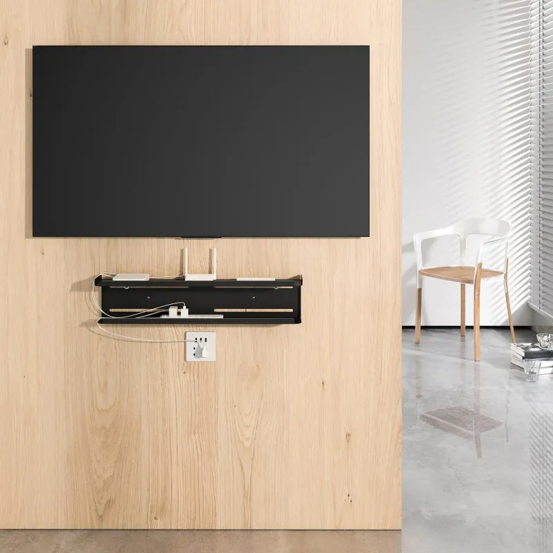 Półka Maclean MC-904 do przechowywania na ścianie lub tyle telewizora