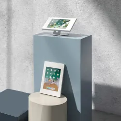 Stojak uchwyt reklamowy do tabletu Maclean MC-909 W, ścienny, biurkowy