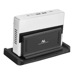 Uchwyt do terminala Thin-Client / mini PC Maclean MC-454 czarny pasuje do