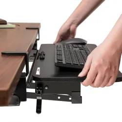 Uchwyt na klawiaturę podbiurkowy Maclean MC-462 regulowany 5kg max 67x24cm