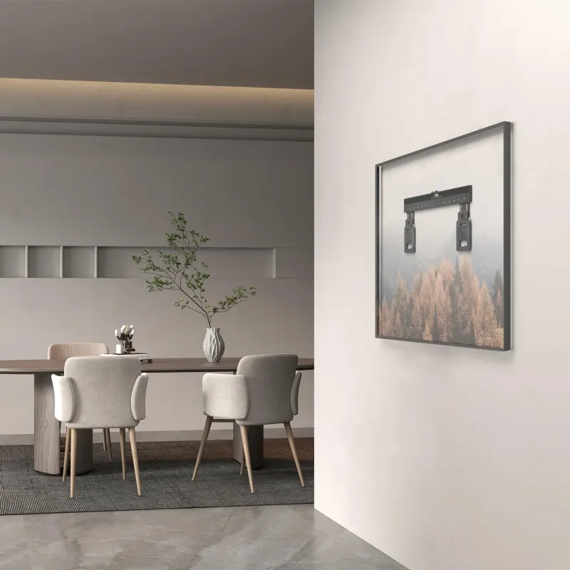 Uchwyt ścienny ultra płaski do TV Maclean MC-481, 37-80", max VESA 600x400