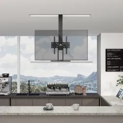 Uchwyt sufitowy do telewizora Maclean MC-976, elektryczny, wysuwany