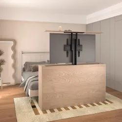 Uchwyt sufitowy do telewizora Maclean MC-976, elektryczny, wysuwany