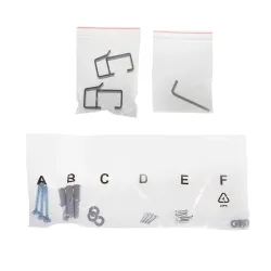 Uchwyt do telewizora lub monitora Maclean MC-417, max. VESA 100x100,