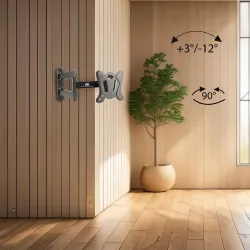 Uchwyt do telewizora lub monitora Maclean MC-417, max. VESA 100x100,